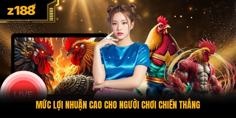 Mức lợi nhuận cao cho người chơi chiến thắng